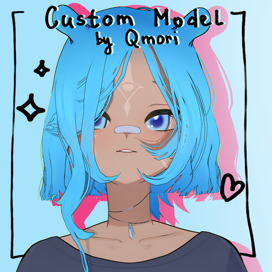 Custom V-Tuber by Qmori